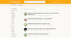 Desktop Screenshot of klusforum.nl